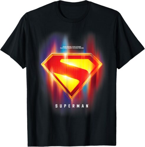 Superman (2025) Glowing Shield Choices T-Shirt