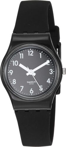 Swatch LADY BLACK SINGLE Unisex Watch (Model: LB170E)
