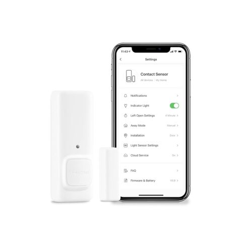 SwitchBot Door Alarm Contact Sensor – Smart Home Security Wireless Window Alarm and Door Sensor, Add SwitchBot Hub to Make it Compatible with Alexa