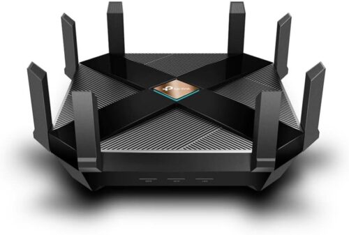 TP-Link AX6000 WiFi 6 Router(Archer AX6000) -802.11ax Wireless 8-Stream Gaming Router, 2.5G WAN, 8 Gigabit LAN Ports, MU-MIMO, 1.8GHz Quad-Core CPU