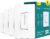 TREATLIFE Smart Dimmer Switch 4 Pack, Smart Switch Works with Alexa and Google Home, 2.4GHz WiFi Dimmer Light Switch for LED, CFL, Incandescent Bulbs, Neutral Wire Required, Single Pole