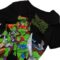 Teenage Mutant Ninja Turtles Boys’ 4-Piece Snug-fit Cotton Pajama Set, Soft & Cute for Kids, TURTLE POWER, 4T