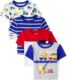 The Children’s Place Baby Boys’ and Toddler Short Sleeve Crew Neck Tees