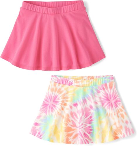 The Children’s Place Baby Girls’ and Toddler Stretchy Waistband Skort