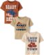 The Children’s Place,Baby Boys,and Toddler Assorted Everyday Long Sleeve Graphic T-Shirts,Multipacks,Rodeo/Run Town/Western Cowboy 3-Pack,3 Years