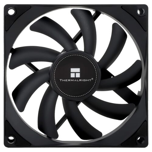 Thermalright TL-9015B CPU Cooler Fan 92mm PC PWM Cooling Fan, Silent PC Cooling Case Fan, 15mm Slim Desktop PC Black Fan, Up to 2700RPM Speed