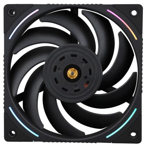 Thermalright TL-K12 120mm CPU Cooler Fan, Computer Case Fan, 4PIN PWM Control, 2150RPM, PC Performance Fan for S-FDB Bearing,Wind Pressure Fan(Black)