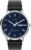 Timex Men’s Waterbury Classic 3 Hand 40mm Watch – Black Strap Blue Dial Stainless Steel Case