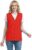 TopTie Adult Volunteer Activity Vest Supermarket Uniform Vests Clerk Workwear