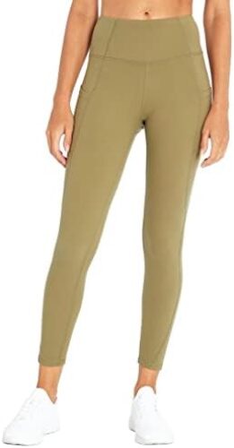 Tummy Control Pocket Ankle Legging, Lichen Green, Medium