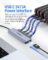 USB C Hub, 10Gbps USB C Splitter for Laptop, 2 USB C 3.2 Gen 2 and 2 USB A 3.2 Gen 2 Data Ports, 5V Power Port, for MacBook Air/Pro, Surface Pro, XPS, PC, Flash Drive, Sansung, Dell