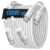 USBC to USBC Cable [10ft 2-Pack] USB C to USB C Cable 100W 5A Type C to C Cable Fast Charging Braided Long USB-C Charger Cord for MacBook Pro,iPhone 16 15 Pro Max Plus,iPad Air,Samsung S24 S23 Ultra