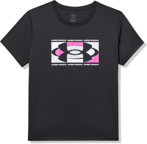Under Armour Girls Tech Big Logo Short Sleeve T Shirt