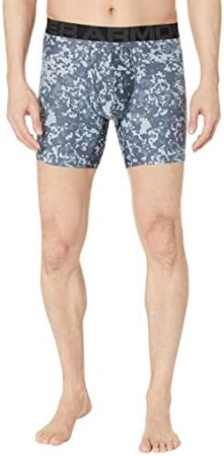 Under Armour Tech 6” Boxerjock® Single Seasonal Harbor Blue/Jet Gray 3XL