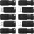 Verbatim 32GB Pinstripe USB 2.0 Flash Drive Retractable Thumb Drive – Business 10pk – Black