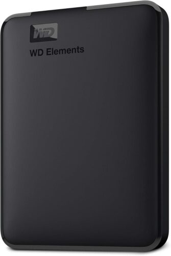 WD 4TB Elements Portable External Hard Drive for Windows, USB 3.2 Gen 1/USB 3.0 for PC & Mac, Plug and Play Ready – ‎WDBU6Y0040BBK-WESN