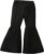 WDIRARA Toddler Girl’s Elastic Waist Flared Pants Stretch Bell Bottom Trousers