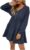 Women’s Fall Fashion 2023 Long Sleeve Stylish Casual V-Neck Slim Dress Clothes