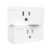 Wyze Plug, 2.4GHz WiFi Smart Plug, Works with Alexa, Google Assistant, IFTTT, No Hub Required, Two-Pack, White