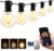 XMCOSY+ Outdoor String Lights, Smart Patio Lights 100Ft Dimmable Outdoor Lights Warm White, 50 G40 LED Bulbs, WiFi String Lights for Outside, Work with Alexa, APP Control, Waterproof Extendable