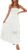 ZESICA Women’s 2025 Summer Bohemian Strapless Off Shoulder Lace Trim Backless Flowy A Line Beach Long Maxi Dress