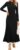 ZESICA Women’s Long Sleeve Sweater Dress Fall Crewneck Ribbed Knit Pleated A-Line Maxi Wedding Guest Dresses