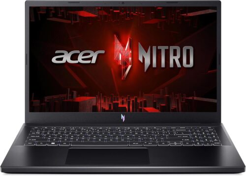 acer Nitro V Gaming Laptop | Intel Core i9-13900H Processor | NVIDIA GeForce RTX 4060 Laptop GPU | 15.6″ FHD IPS 144Hz Display | 16GB DDR5 | 512GB Gen 4 SSD | WiFi 6 | Backlit KB | ANV15-51-99DR