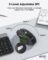 acer Wireless Mouse for Laptop, 3 Adjustable DPI Computer Mouse Wireless with 2.4GHz USB Mini Receiver, 6 Buttons, 1600 DPI, Compatible with iMac, PC, Desktop