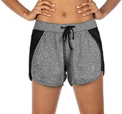 icyzone Workout Shorts for Women – Activewear Exercise Athletic Running Yoga Shorts