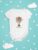 Infant Bodysuit Disney Merry Christmas Mickey Mouse Print Short Sleeve White Casual Kids’ Clothing Baby Boys and Girls’ Romper