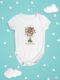 Infant Bodysuit Disney Merry Christmas Mickey Mouse Print Short Sleeve White Casual Kids’ Clothing Baby Boys and Girls’ Romper
