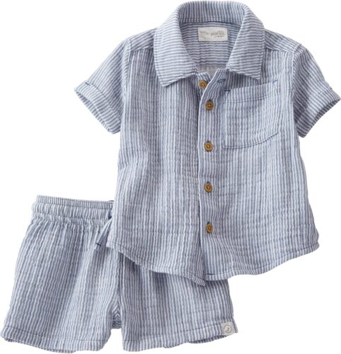 little planet by carter’s unisex-baby 2-piece Shorts Set Made With Organic Cotton