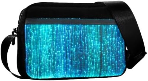 lumisonata Led Crossbody Bag Small Light Up Purse Glow Handbags Mini Shoulder Bags Women Luminous Wallet for Party