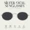 mosanana Trendy Retro Small Oval Sunglasses for Women 90s Metal Sun Glasses MS52476