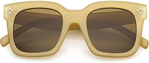 zeroUV – Oversized Fashion Retro Square Sunglasses for Women Vintage Style 50mm